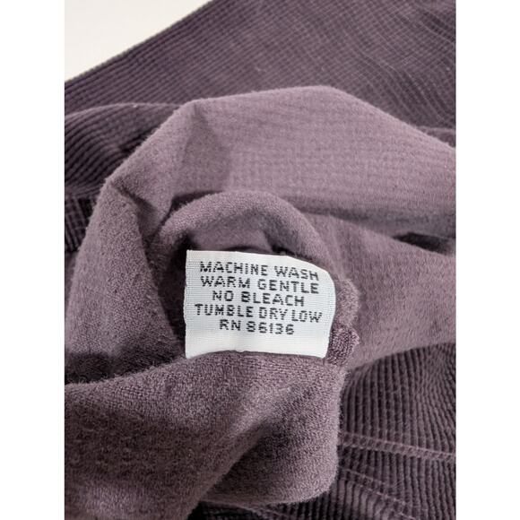 Bryn Walker Jacket Womens Small Purple Corduroy Lightweight Cotton - Picture 7 of 12